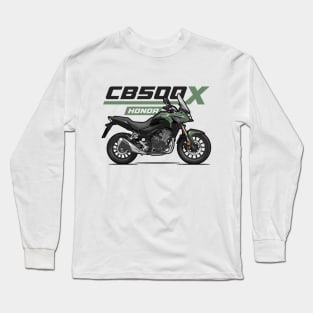 CB500X - Green Long Sleeve T-Shirt